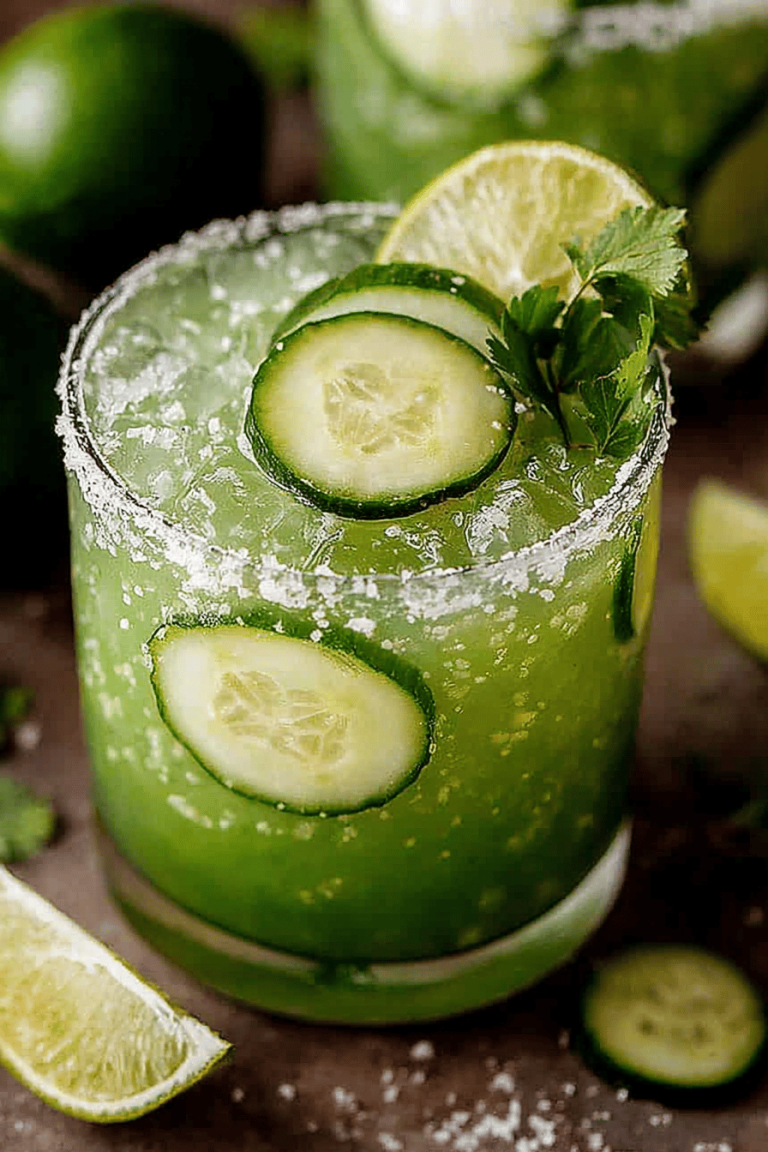 Easy Cucumber Margarita Recipe