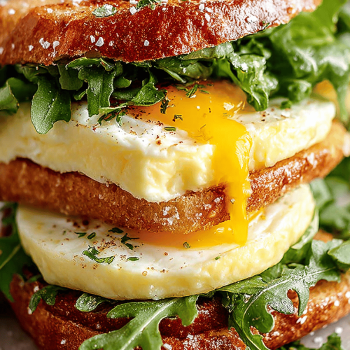 Easy Fluffy Egg Sandwich Recipe