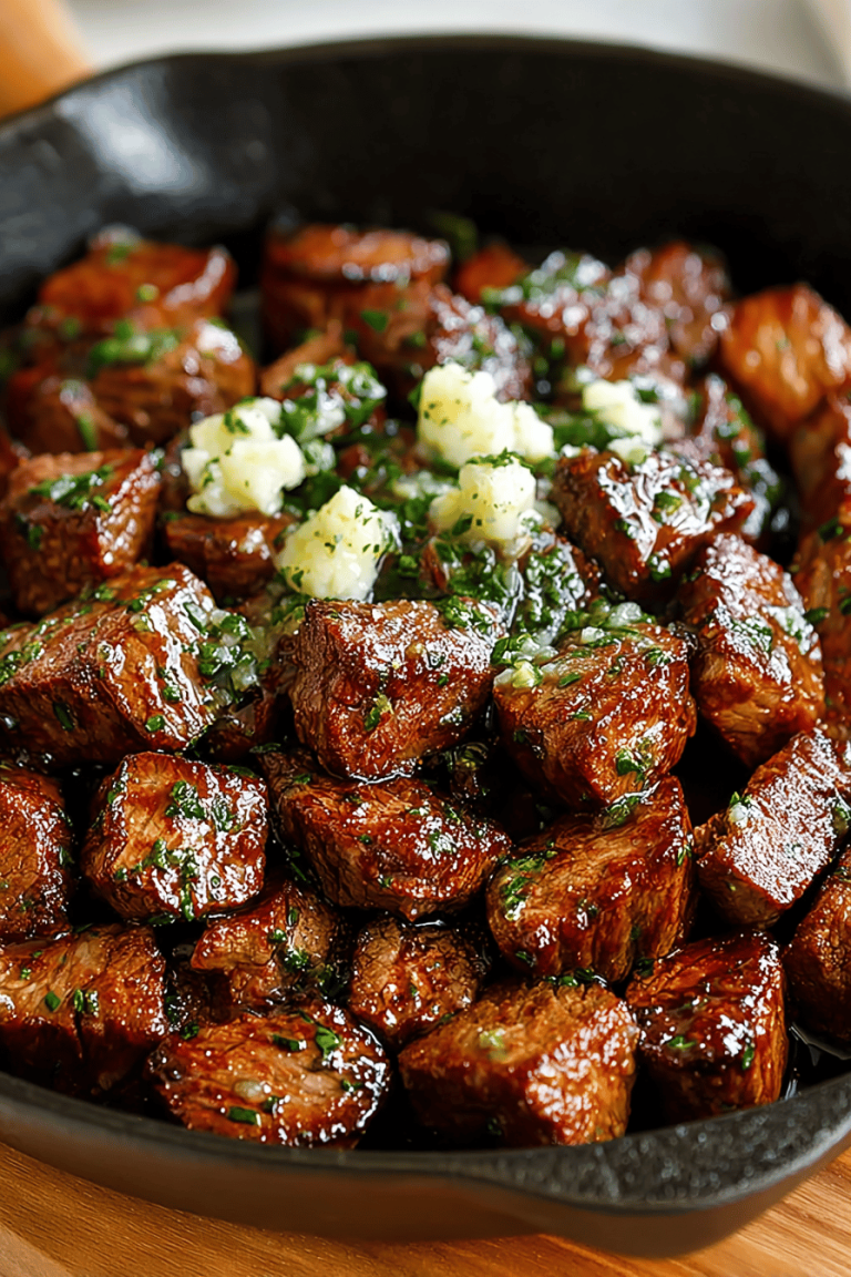 Easy Garlic Butter Steak Bites