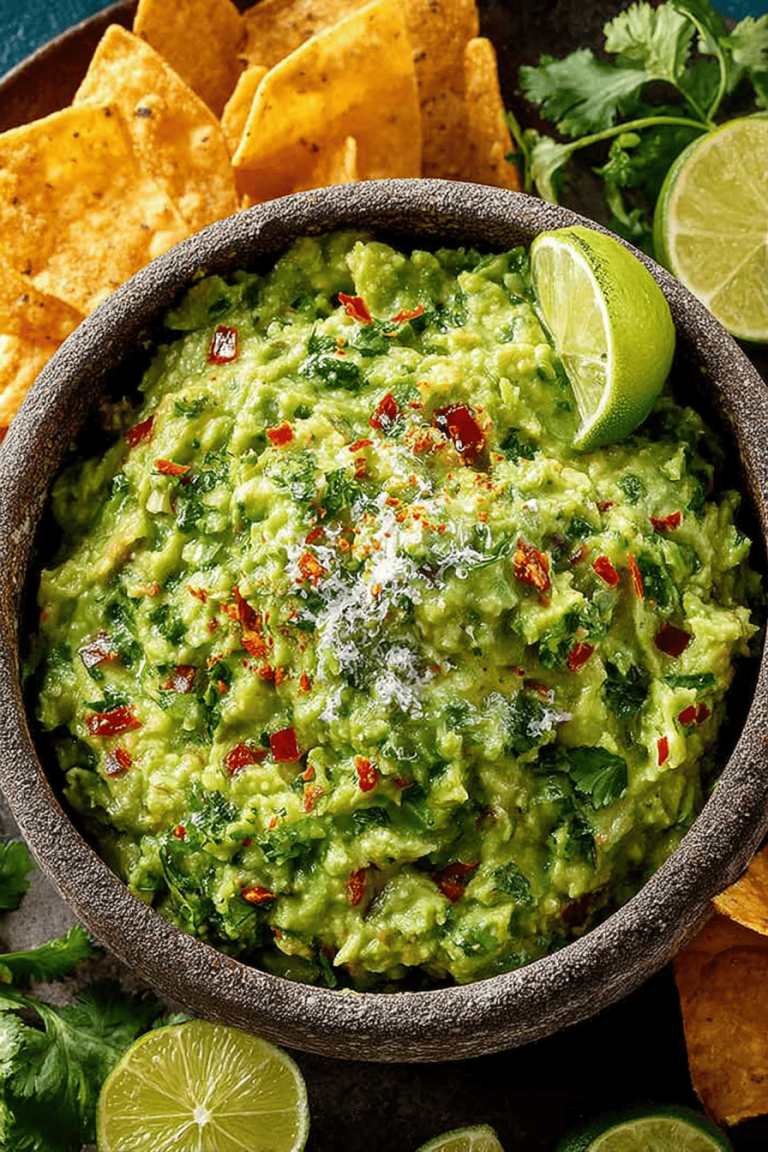 Easy Healthy Guacamole Recipe