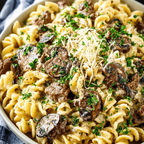 Easy Healthy Instant Pot Beef Stroganoff