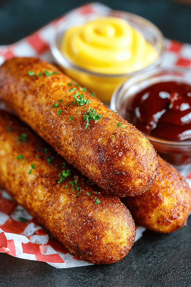 Easy Homemade Corn Dogs Recipe