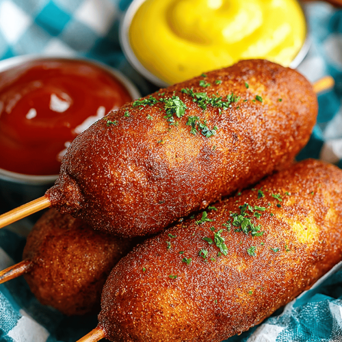 Easy Homemade Corn Dogs Recipe