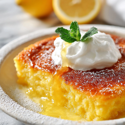 Easy Lemon Pudding Cake