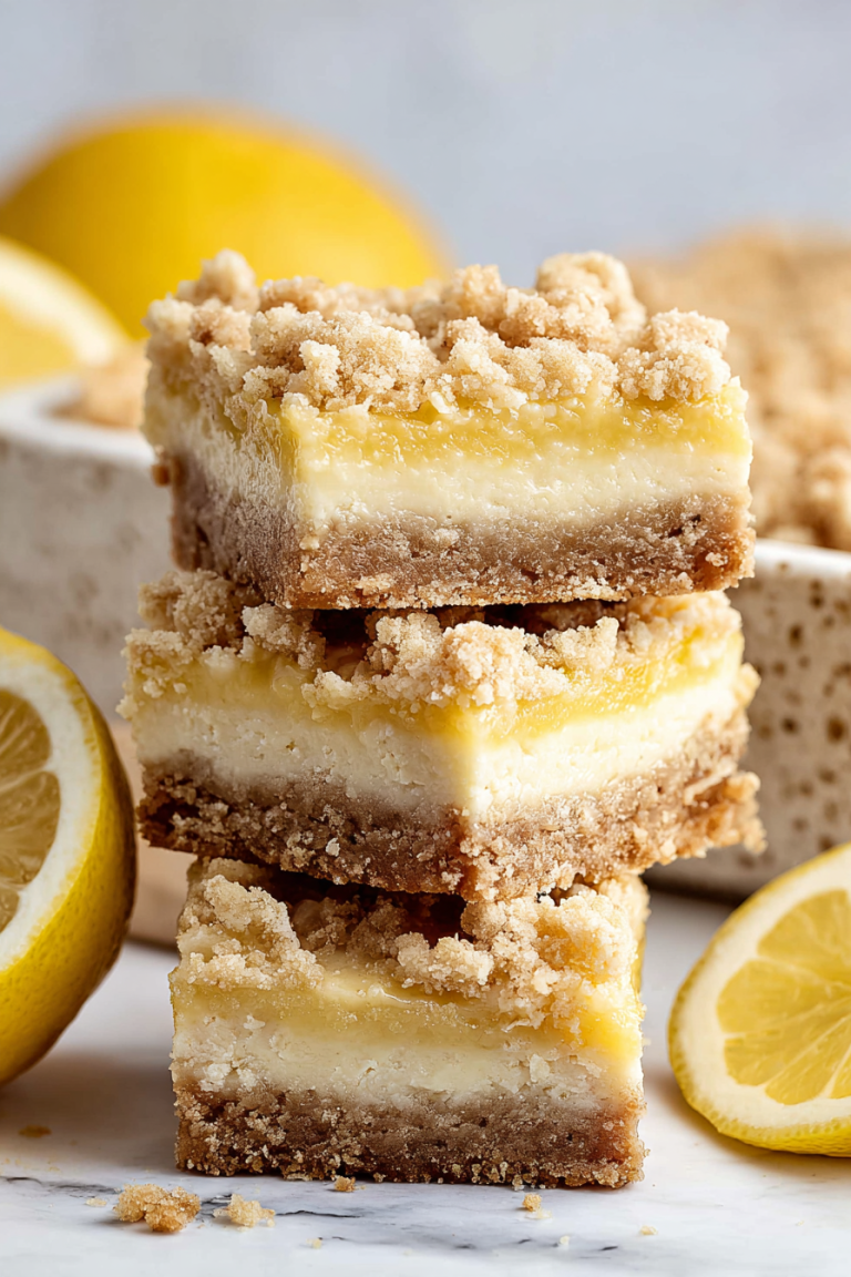 Easy Lemonade Crumb Bars