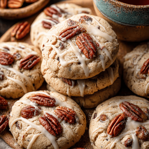 Easy Maple Pecan Cookies