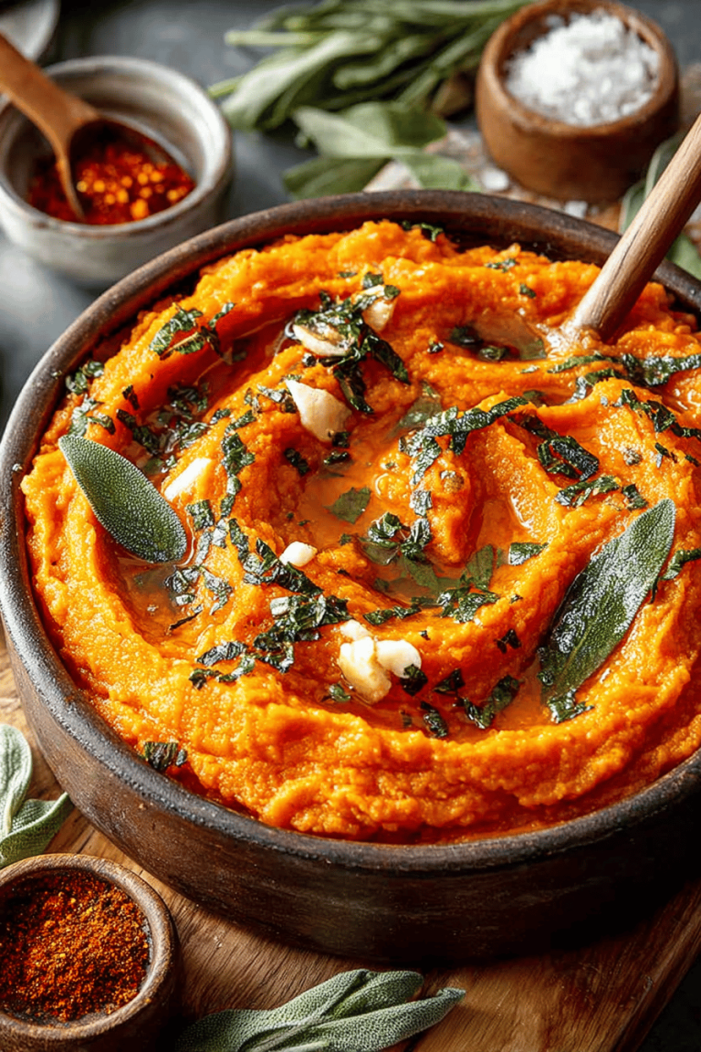 Easy Mashed Sweet Potatoes