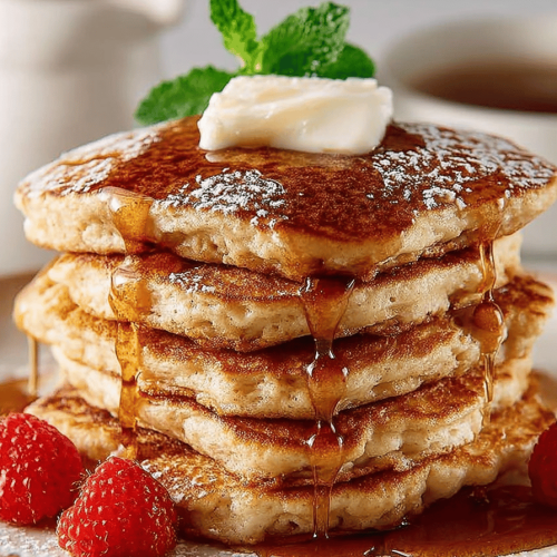 Easy Oat Flour Pancakes