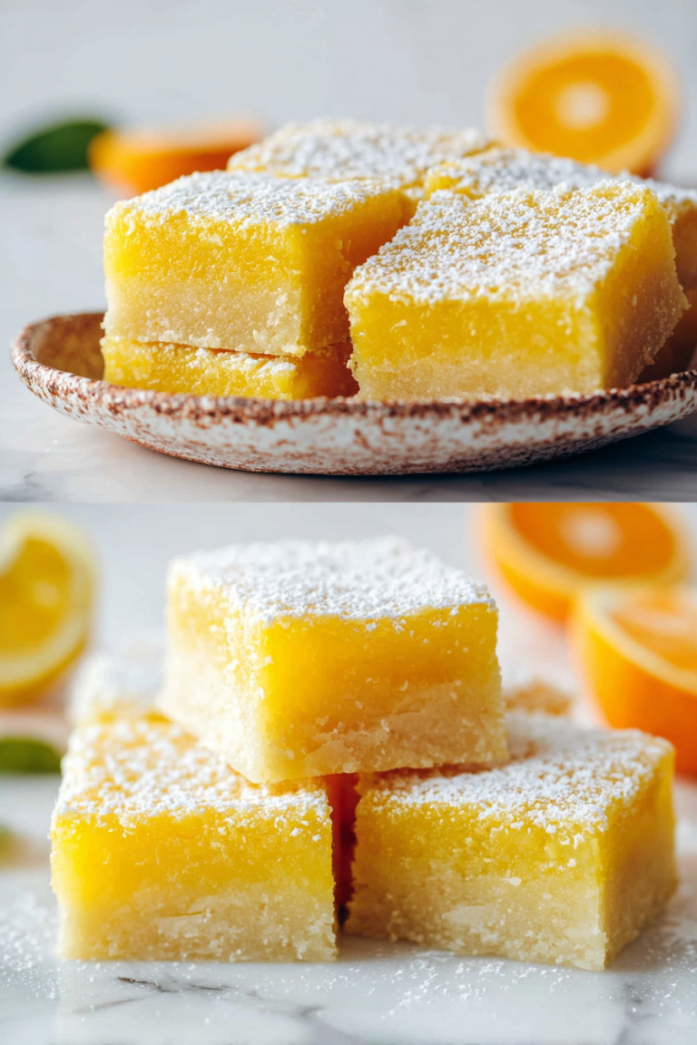 Easy Orange Bars Recipe