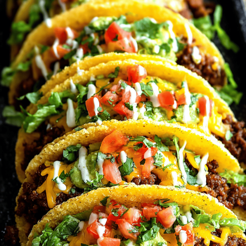 Easy Oven Baked Soft Tacos