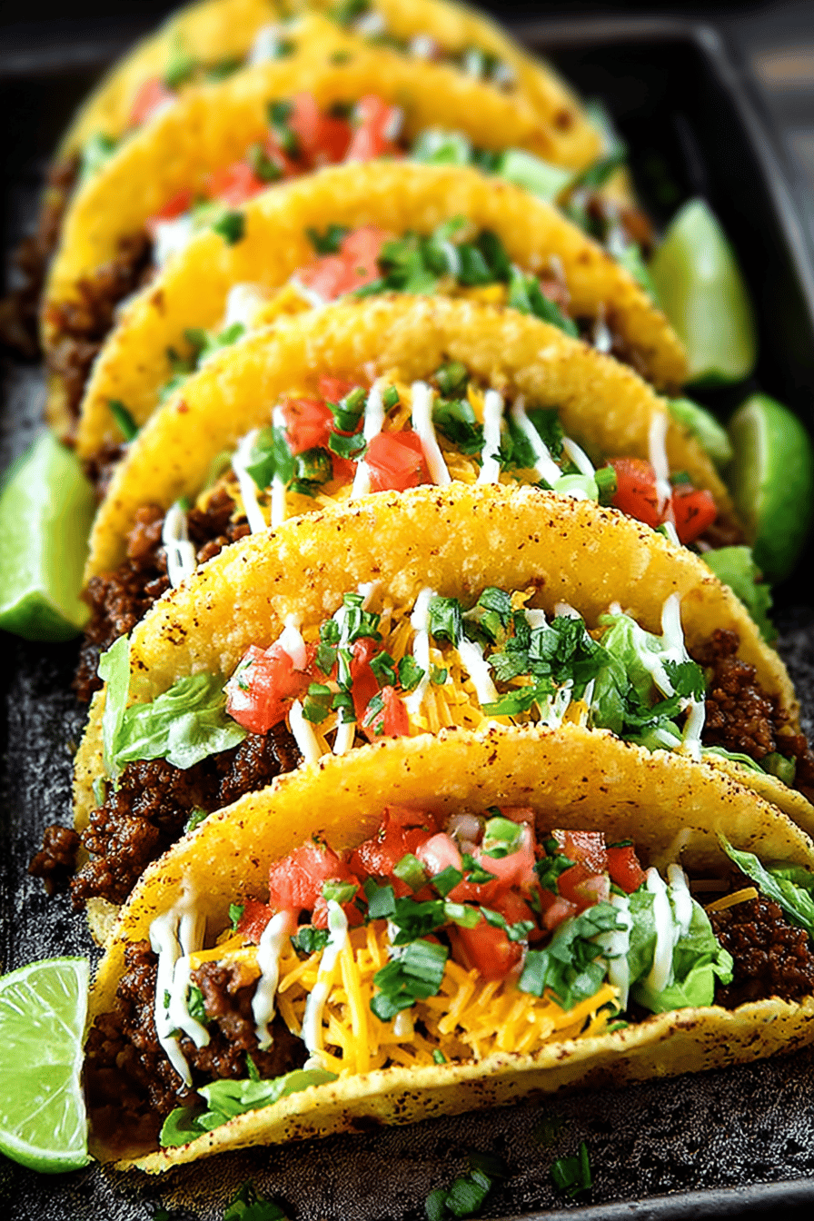 Easy Oven Baked Soft Tacos