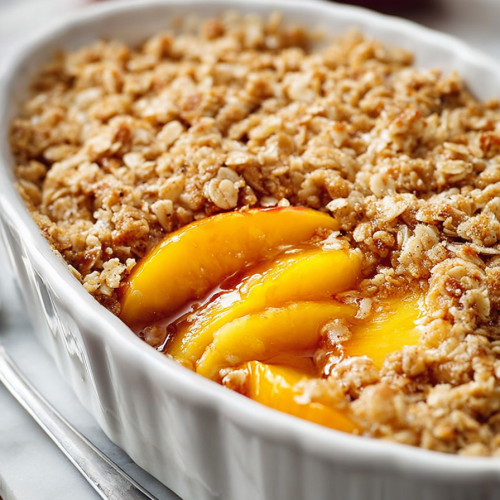Easy Peach Crisp Recipe for Summer Treats