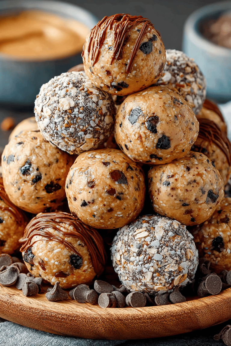 Easy Peanut Butter Protein Energy Bites