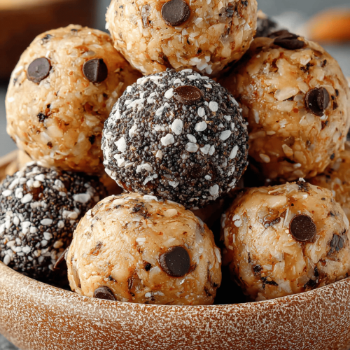 Easy Peanut Butter Protein Energy Bites
