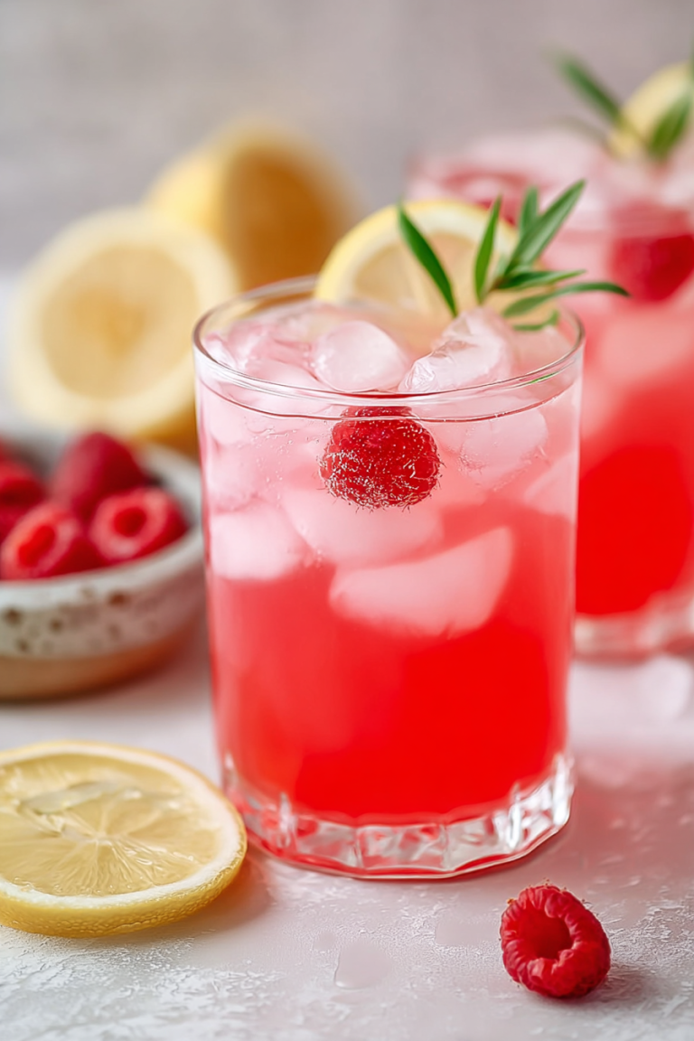 Easy Raspberry Lemonade Drinks