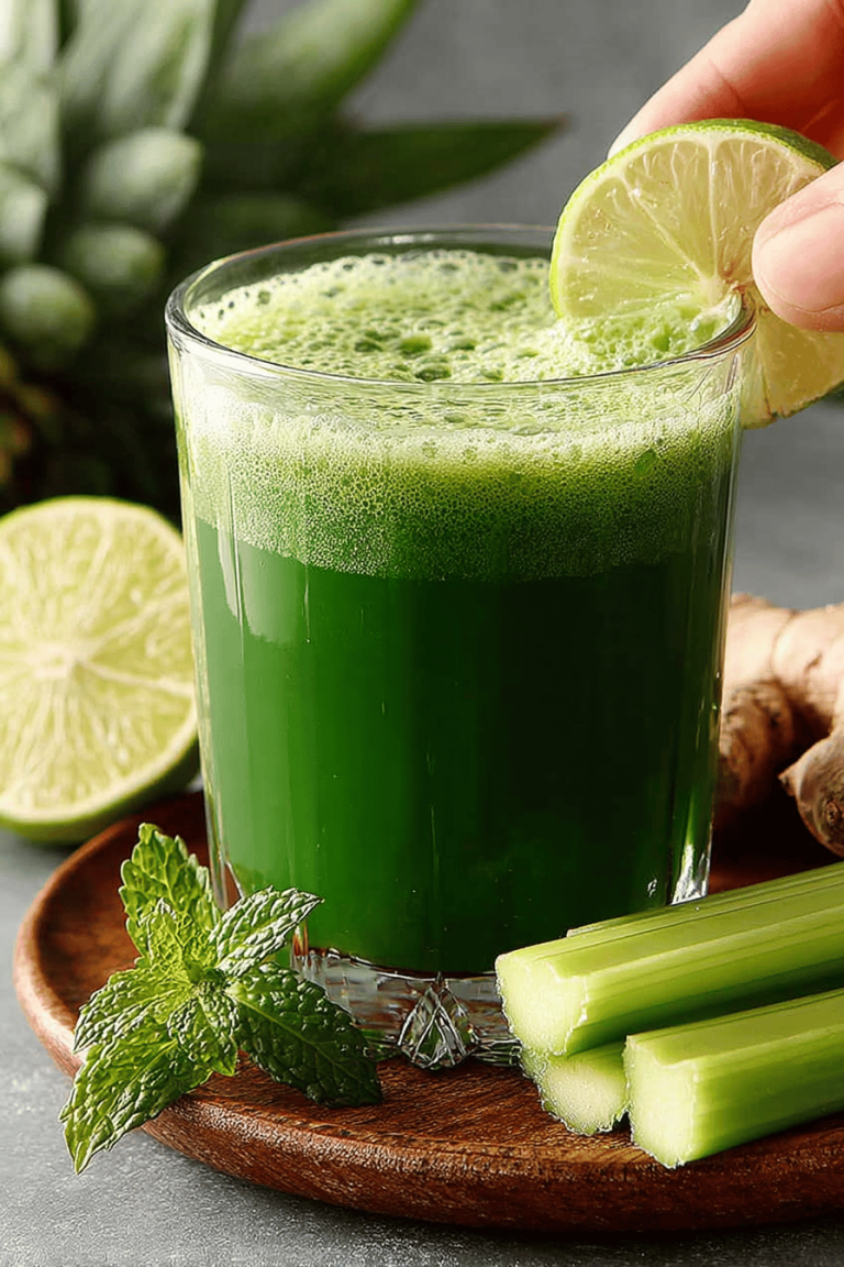 Easy Refreshing Green Juice Recipe