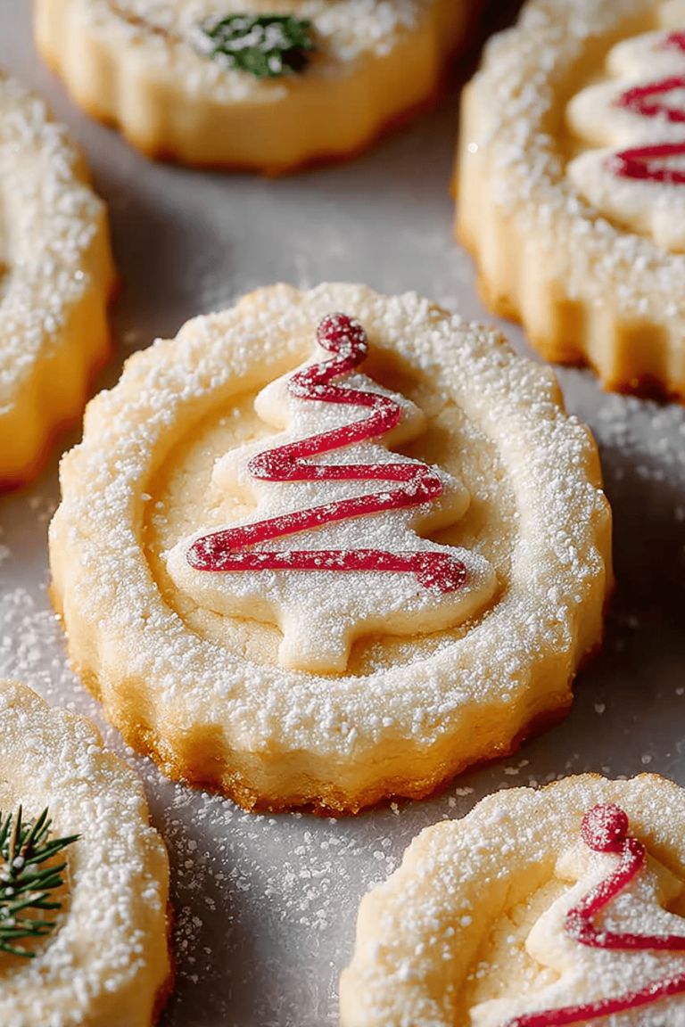 Easy Shortbread Cutout Cookies Recipe
