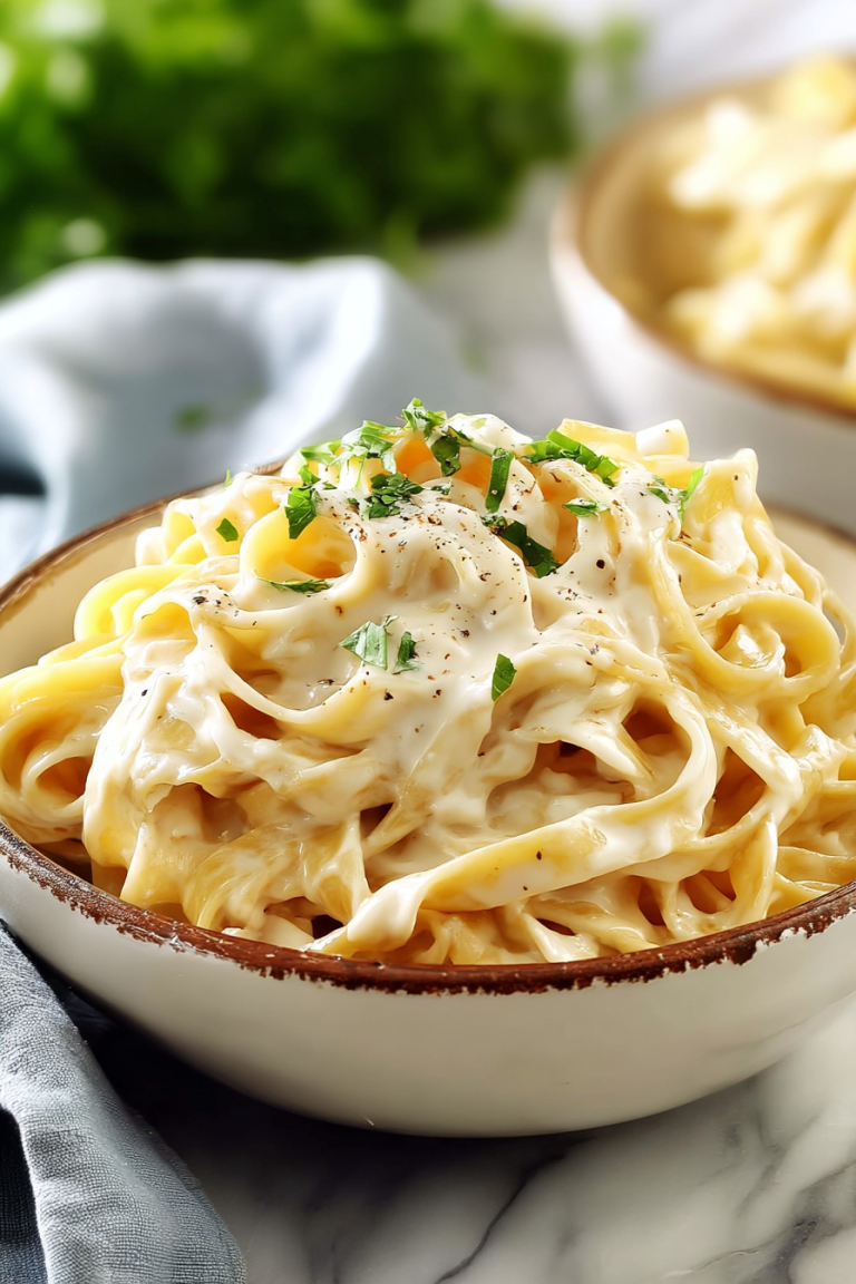 Easy Skinny Fettuccine Alfredo Recipes