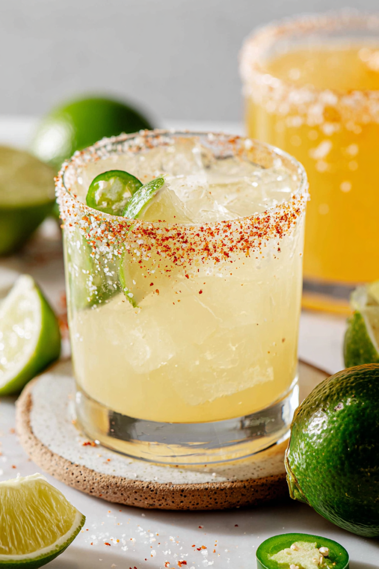 Easy Skinny Spicy Margarita Recipe