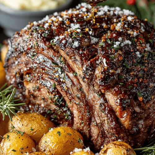 Easy Standing Rib Roast Dinner