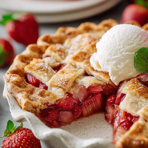 Easy Strawberry Rhubarb Pie Recipes