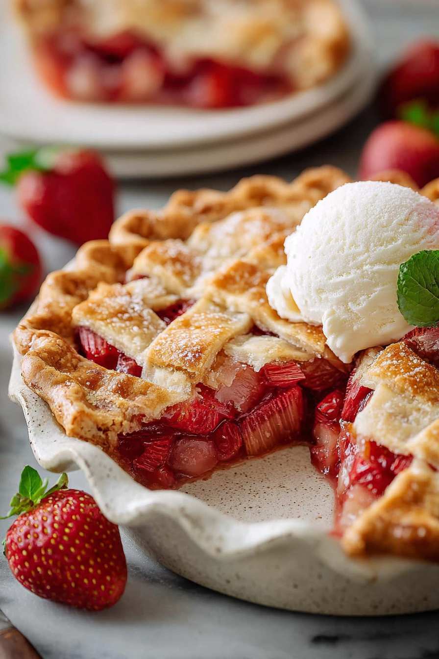 Easy Strawberry Rhubarb Pie Recipes
