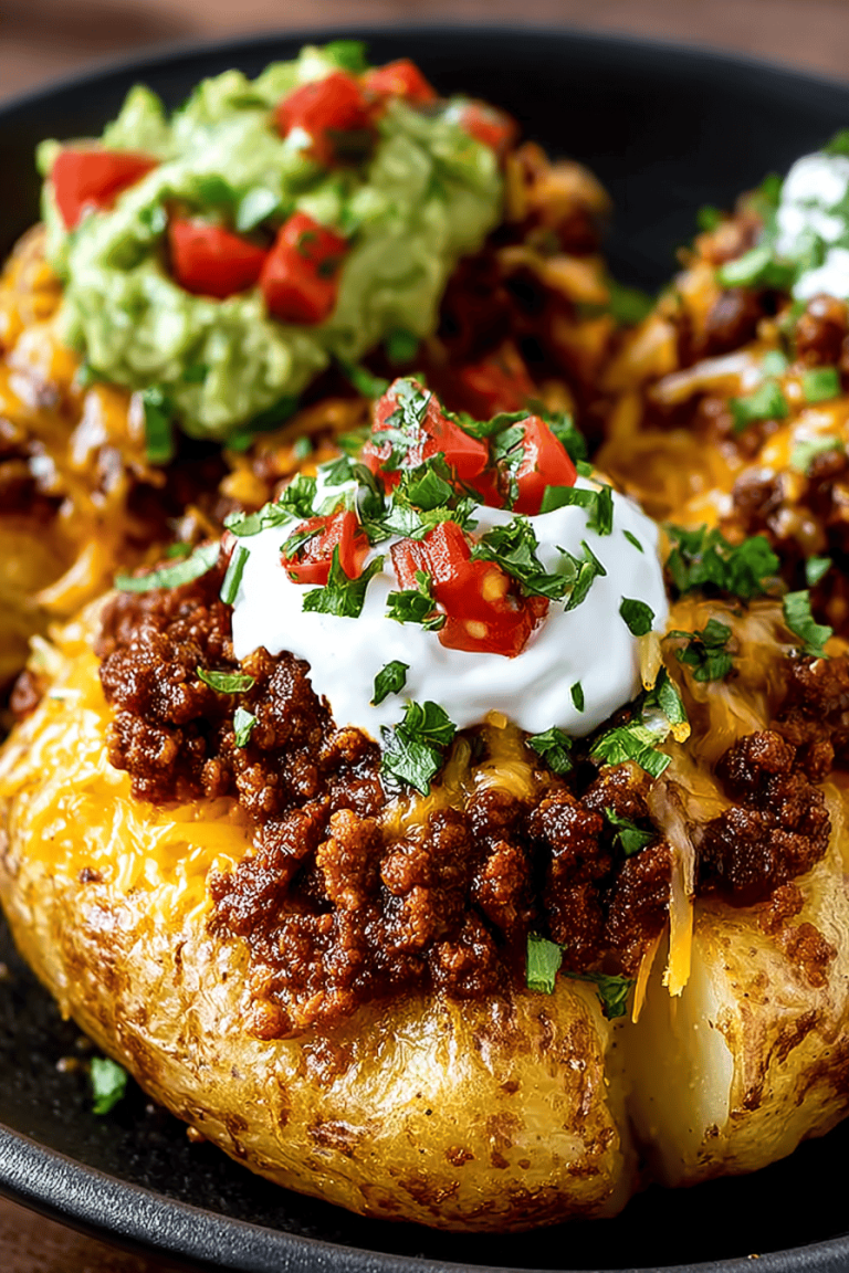 Easy Taco Potatoes for a Tasty Meal