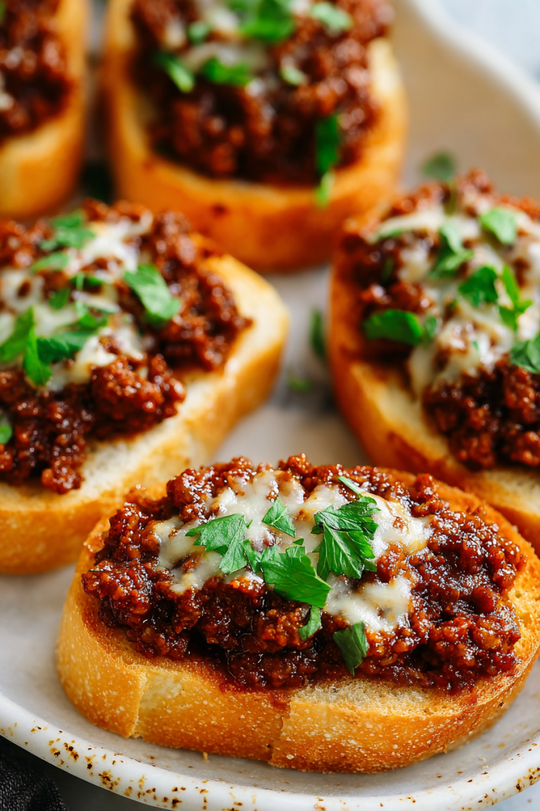 Easy Texas Toast Sloppy Joes
