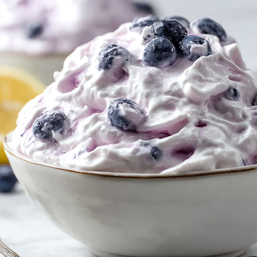 Delish Blueberry Lemon Fluff Recipe
