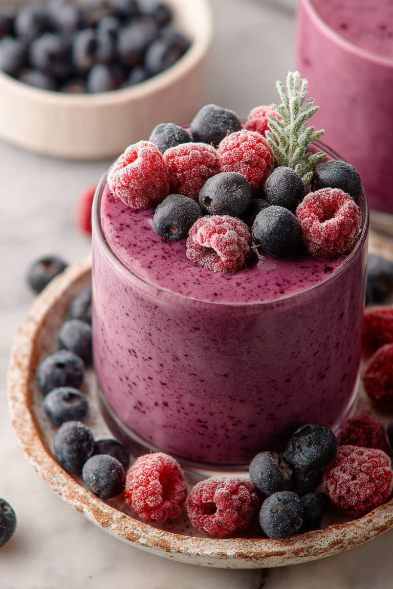 Delish Blueberry Raspberry Smoothie Recipes