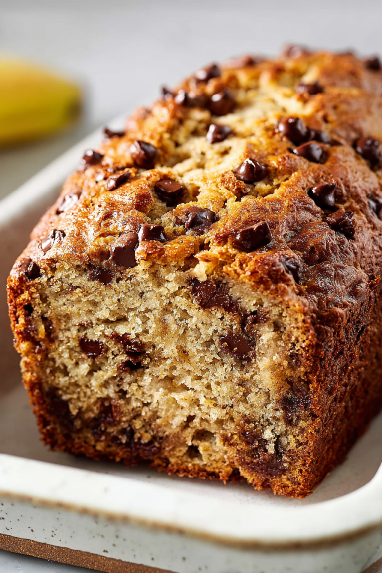 Delish Chocolate Chip Banana Bread Recipes