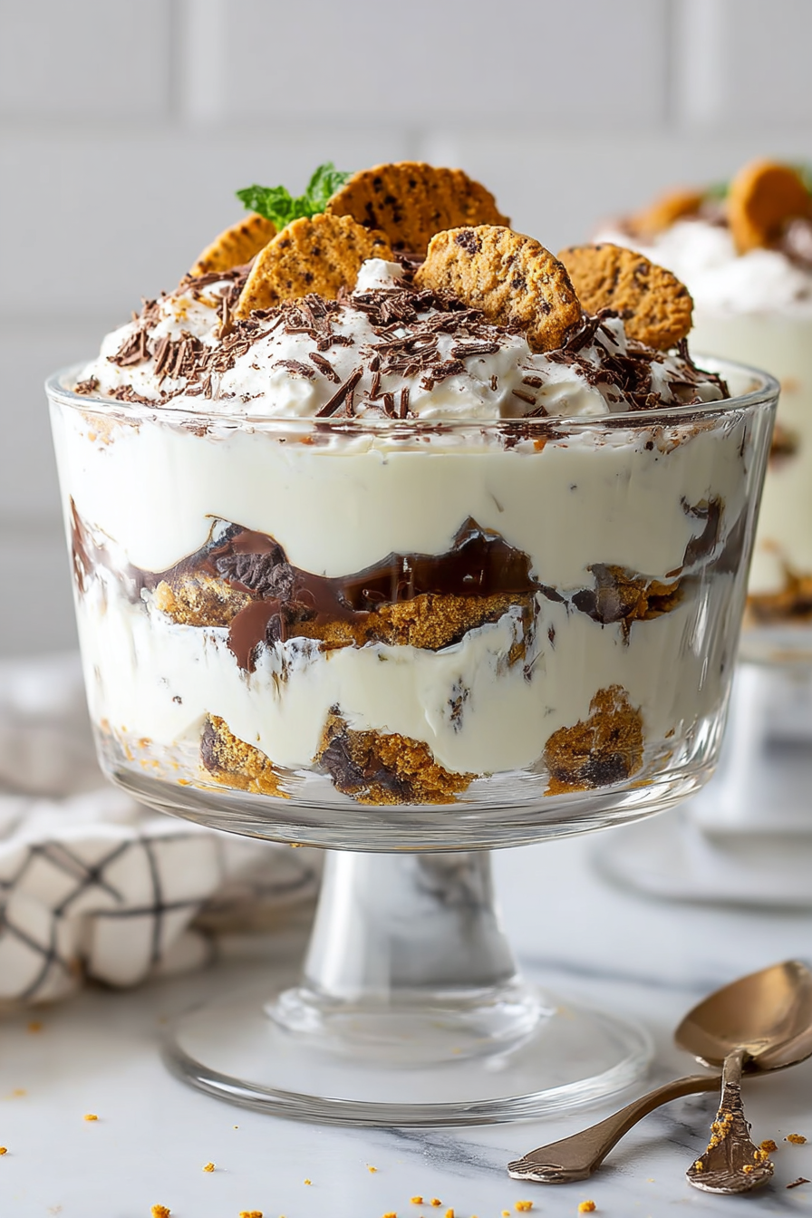 Delish Cookie Salad Trifle Recipes