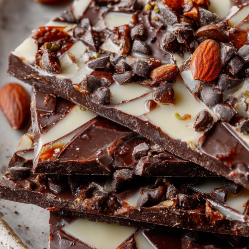 Delish Dark Chocolate Coffee Bark Recipes