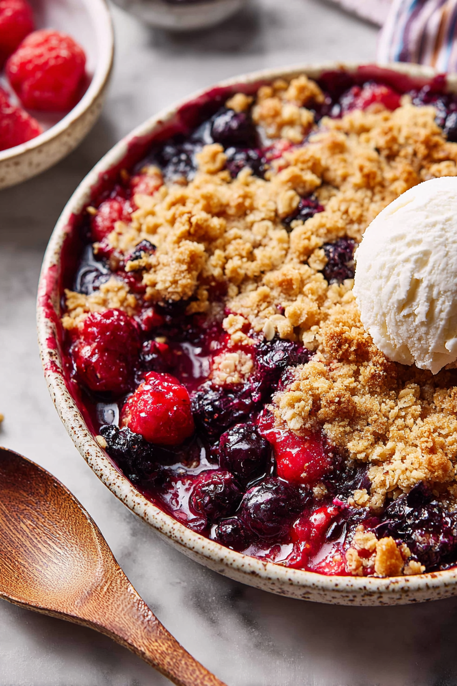 Delish Gluten-Free Berry Crisp Recipe