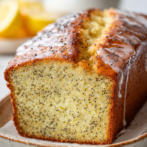 Delish Lemon Poppy Seed Bread