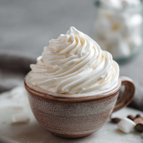 Delish Marshmallow Whipped Cream Recipe