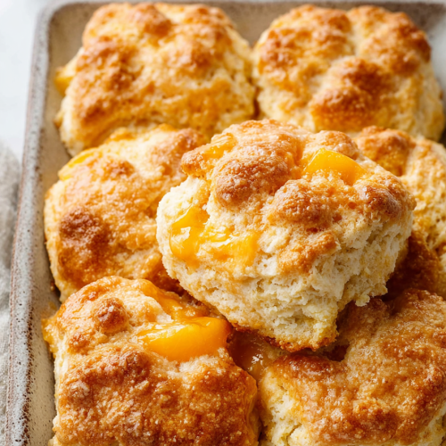 Delish Peach Butter Swim Biscuits