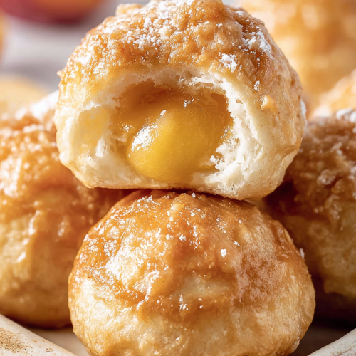 Delish Peach Pie Bombs