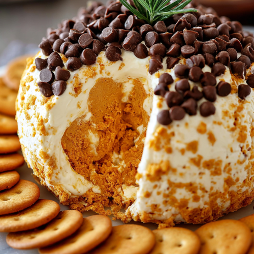 Delish Pumpkin Pie Cheese Ball Recipe