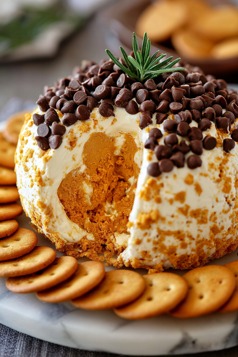 Delish Pumpkin Pie Cheese Ball Recipe
