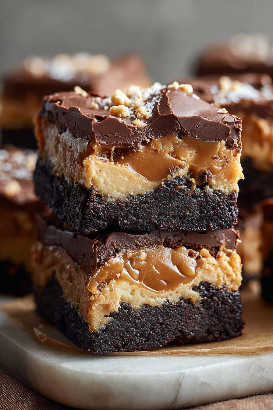 Delish Snickers Brownies Recipe