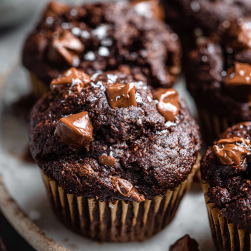 Delish Triple Chocolate Muffins