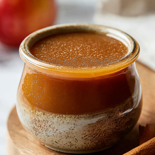 Easy Apple Cider Caramel Sauce