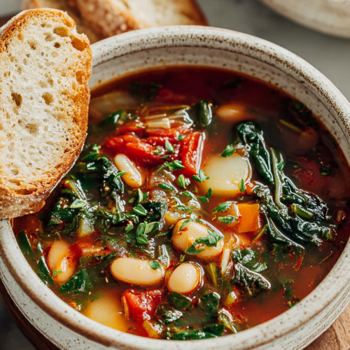 Easy Blue Zone Minestrone Soup