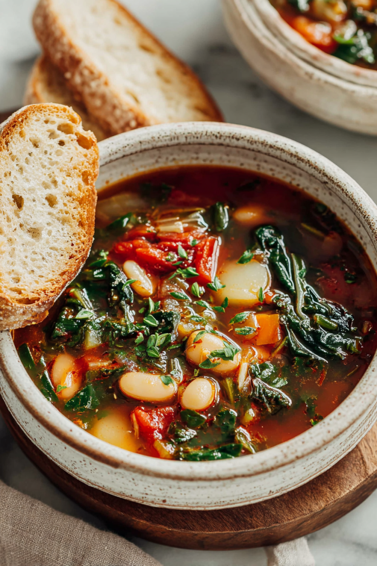 Easy Blue Zone Minestrone Soup