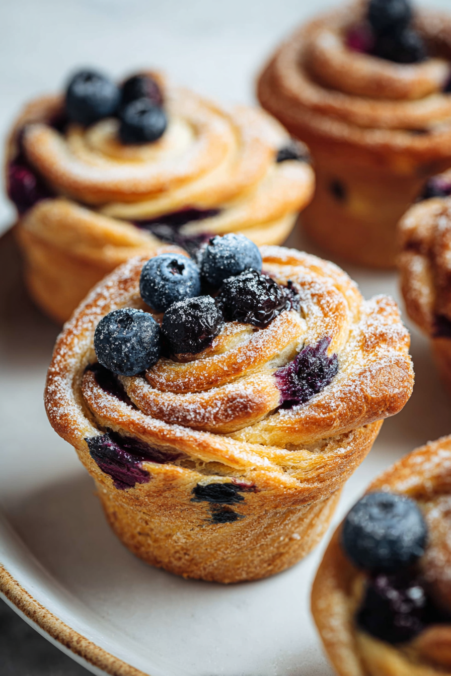 Easy Blueberry Cruffins Recipe