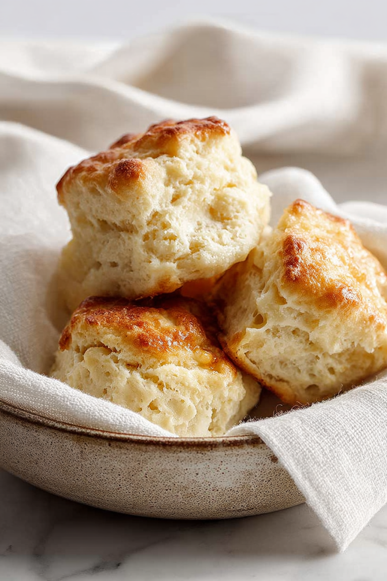 Easy Butter Swim Biscuits