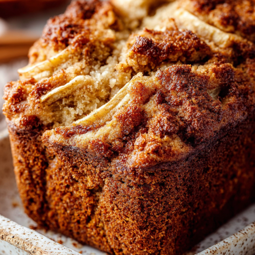 Easy Cinnamon Swirled Apple Banana Bread