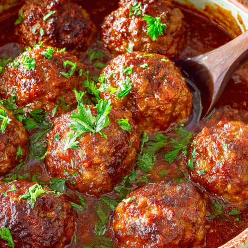 Easy Delish Porcupine Meatballs