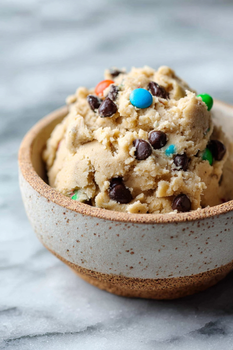 Easy Edible Monster Cookie Dough